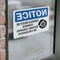 Signmission Wheels Must Be Chocked OSHA Notice Sign, Vinyl Decal, 7in W x 5in L, 2PK OS-2PACK-NS-D-57-L-16909 - alternate 2